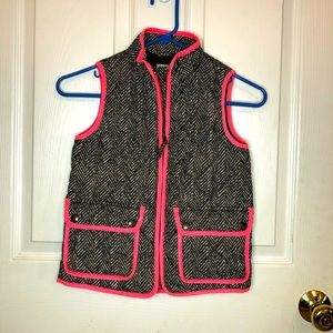 Girl’s J. Crew Crewcuts Quilted Puffer Vest EUC